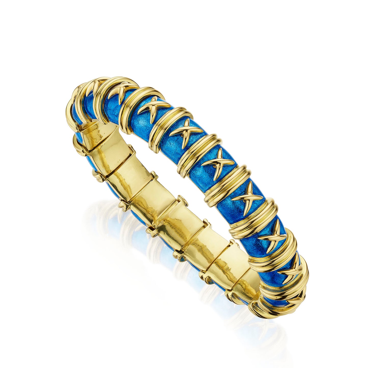 Macklowe Gallery Vintage Schlumberger for Tiffany & Co. "Croisillon" Bracelet