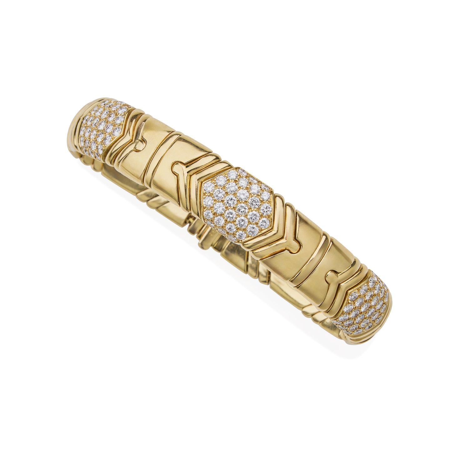 Macklowe Gallery Bulgari 18K Gold and Diamond