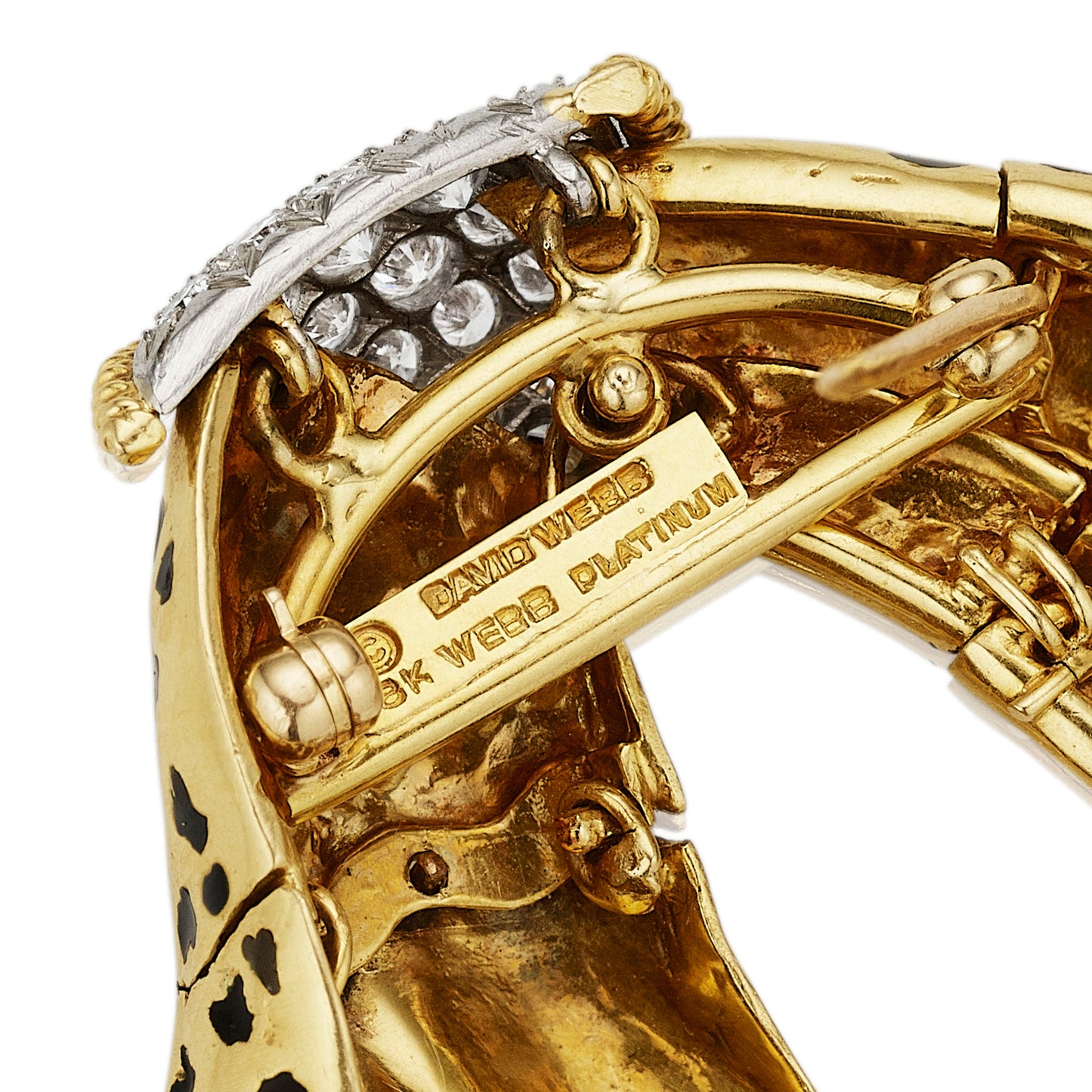 Macklowe Gallery David Webb Leopard Brooch