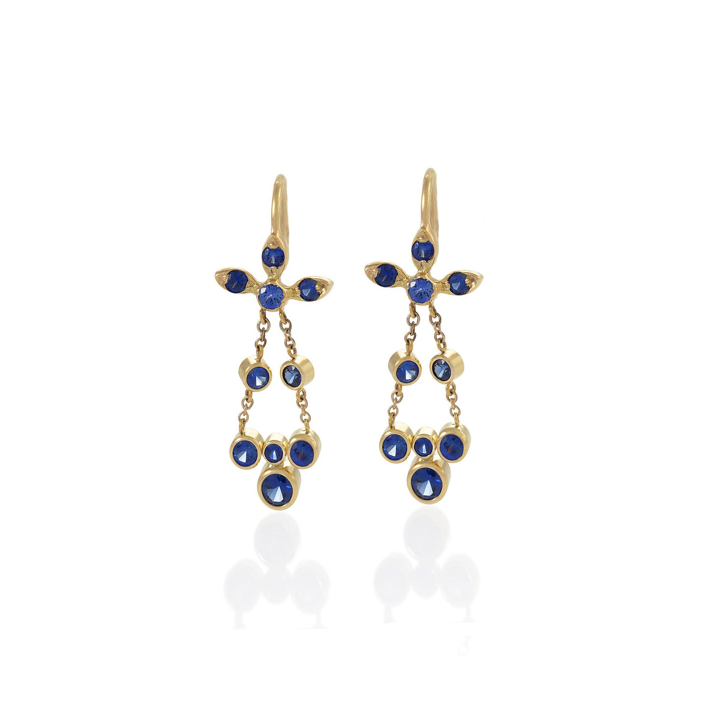 Contemporary Flexible Drop Earrings