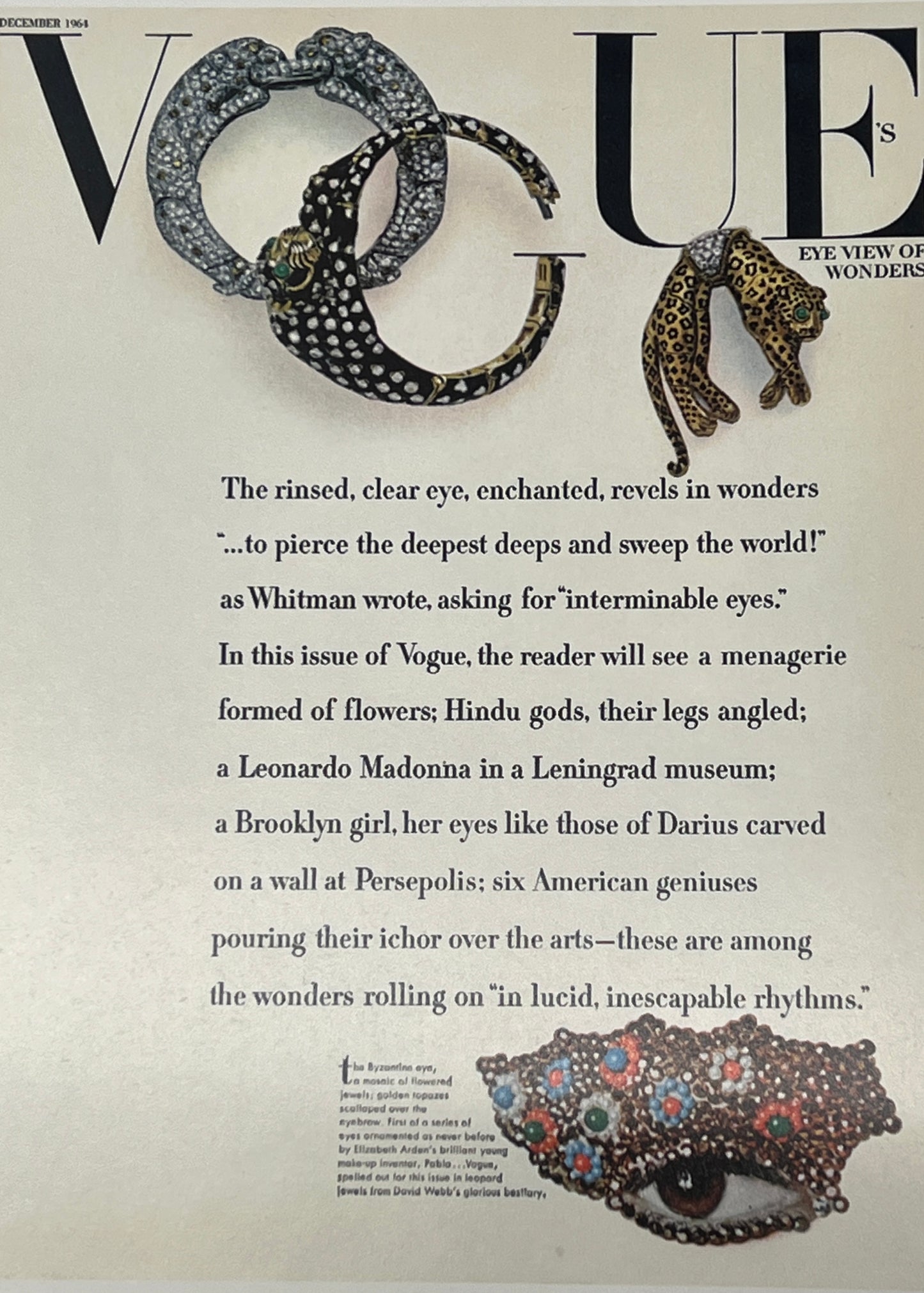 Macklowe Gallery David Webb Leopard Brooch