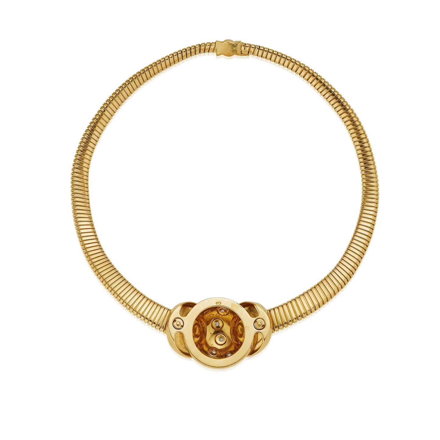 Macklowe Gallery French Retro Tubogas Necklace