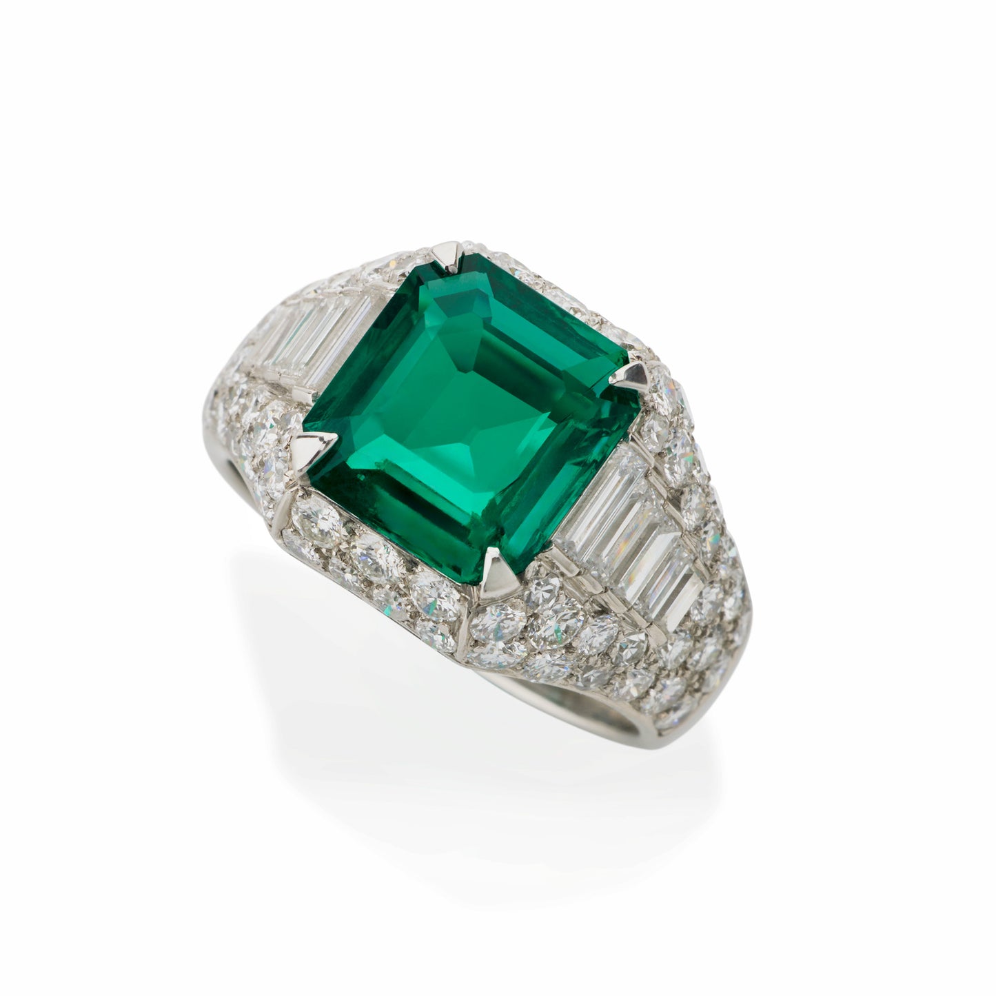 Macklowe Gallery Bulgari Emerald and Diamond