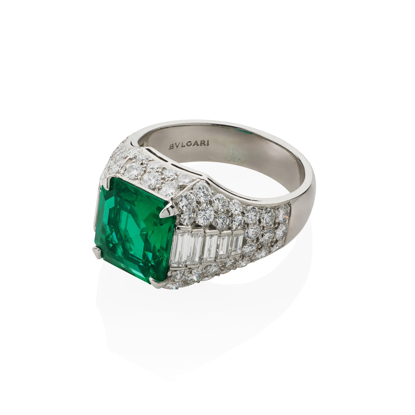 Macklowe Gallery Bulgari Emerald and Diamond