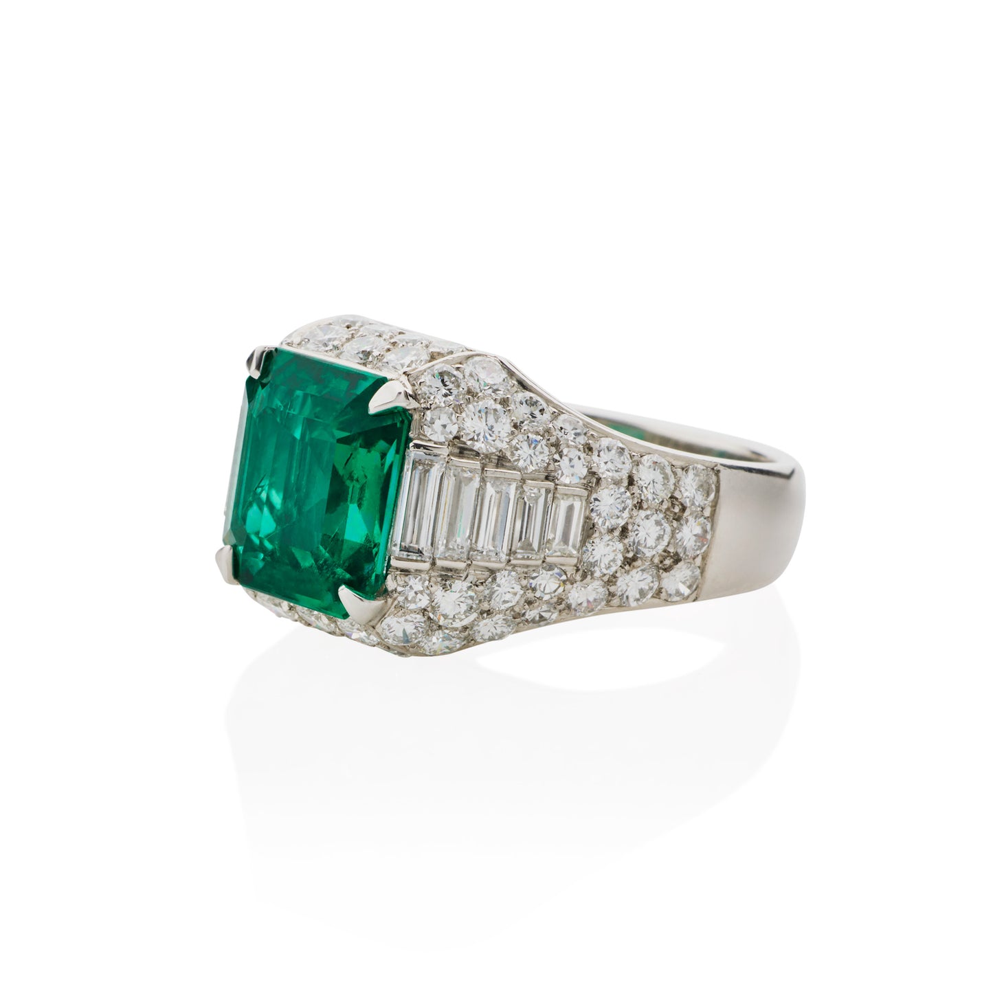 Macklowe Gallery Bulgari Emerald and Diamond