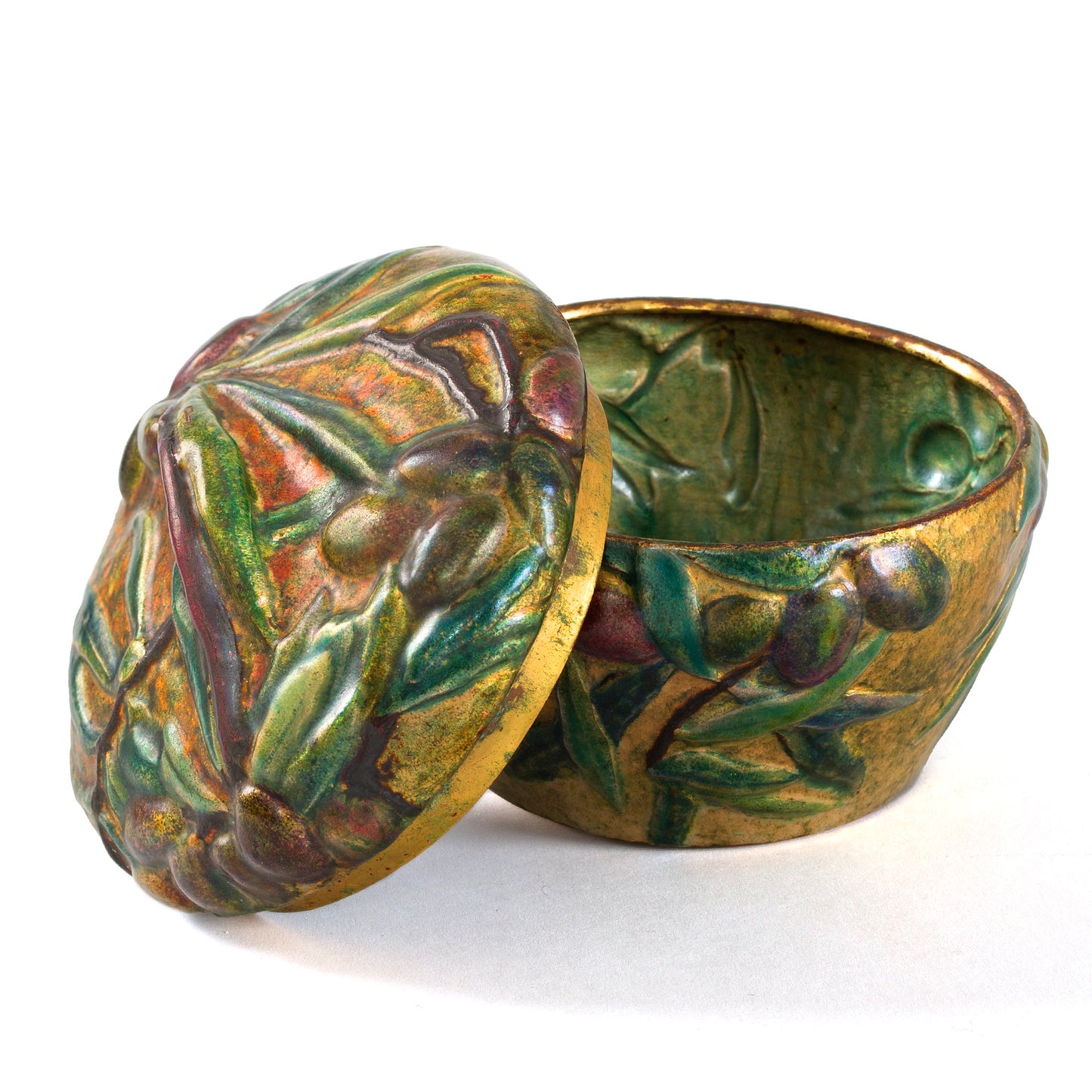 Tiffany Studios New York Enameled Copper