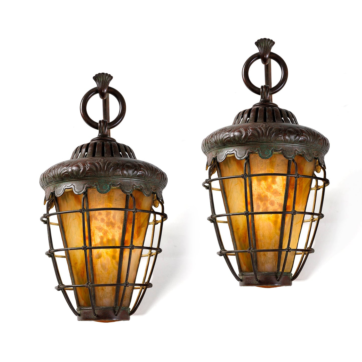 Macklowe Gallery Tiffany Studios New York Pair of