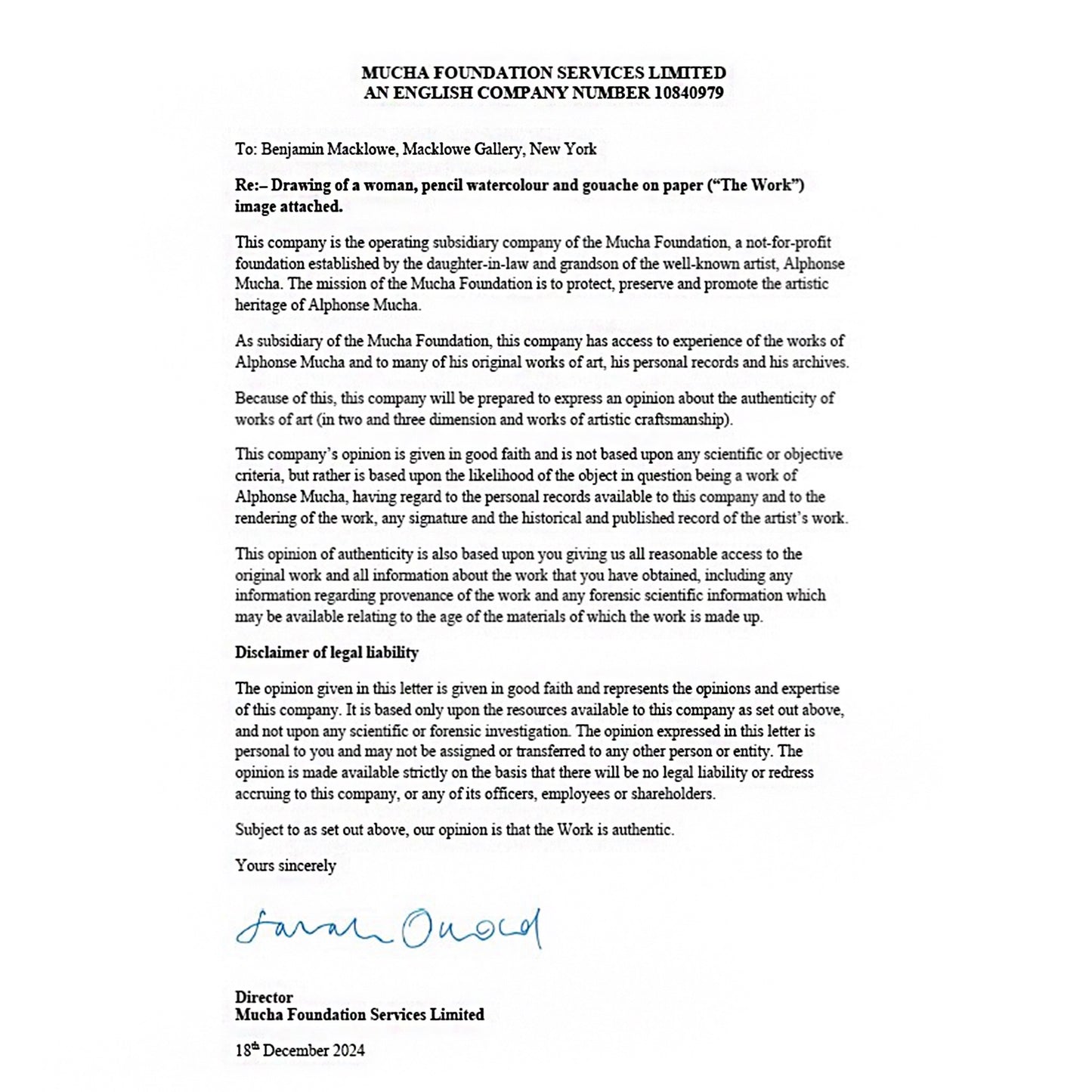 Macklowe Gallery Alphonse Mucha