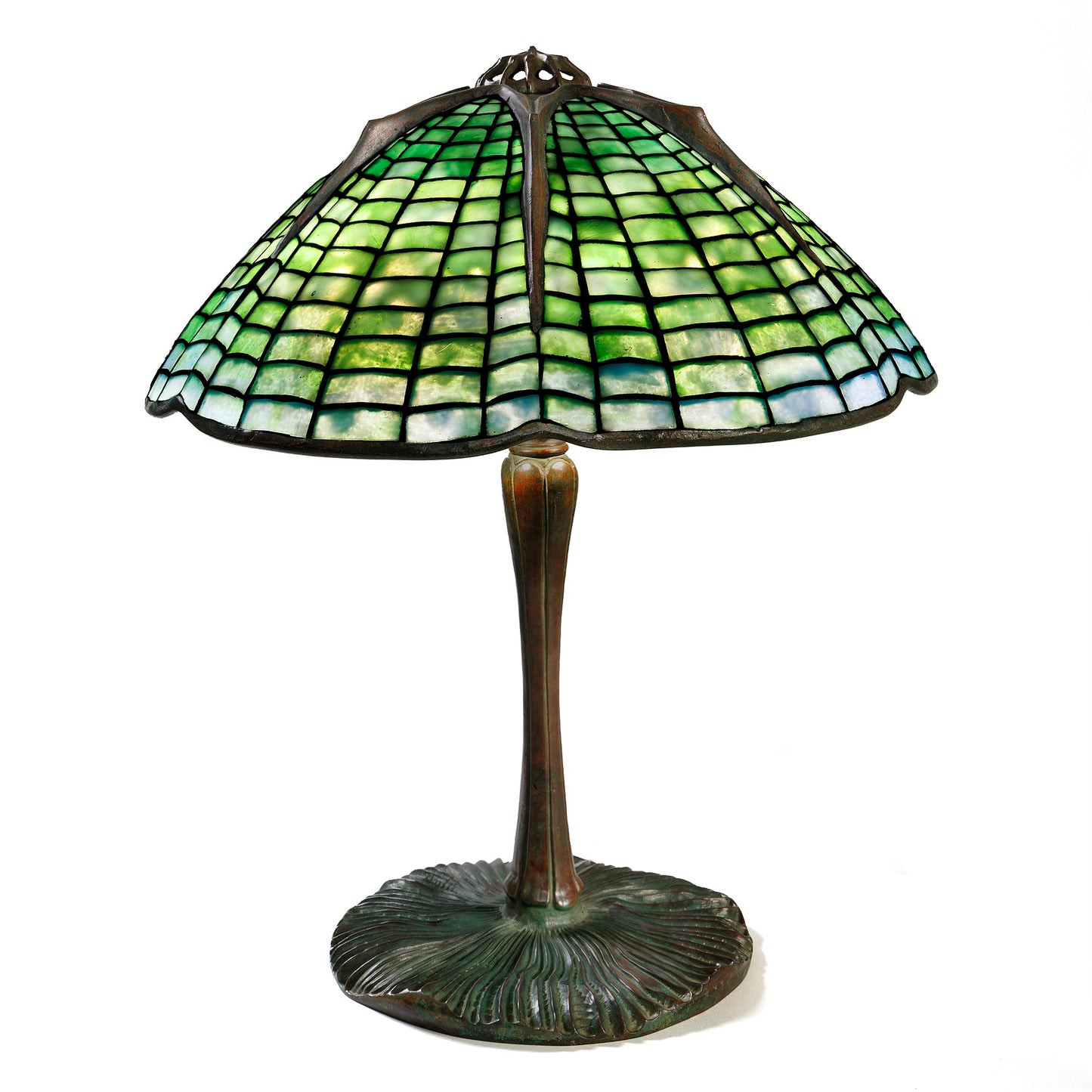 Macklowe Gallery Tiffany Studios New York "Spider" Table Lamp