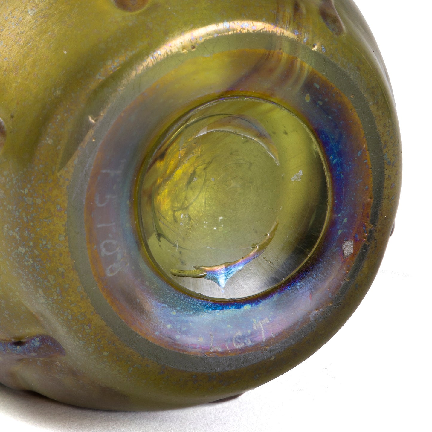 Macklowe Gallery Tiffany Studios New York Decorated Beehive Paperweight Vase