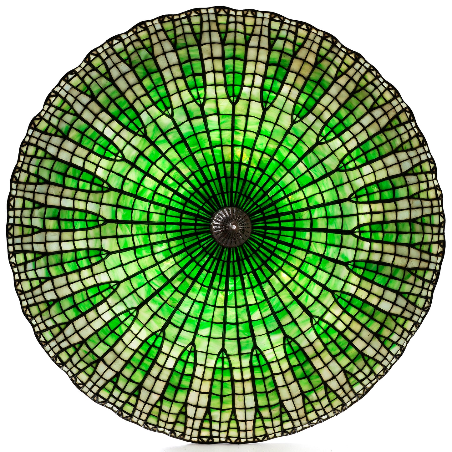 Macklowe Gallery Tiffany Studios New York "Lotus Leaf"  Table Lamp