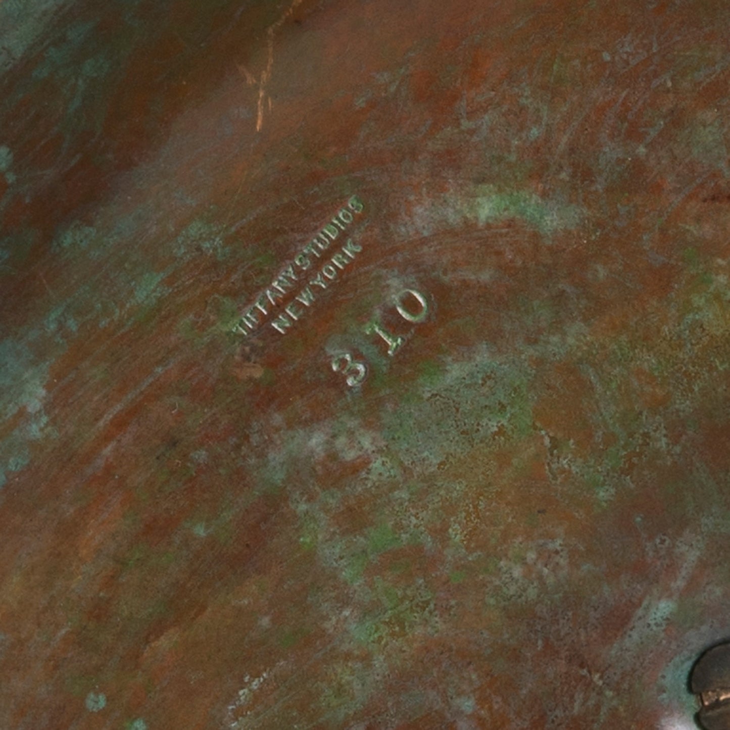 Macklowe Gallery Tiffany Studios New York Pair of Three Light Table lamps