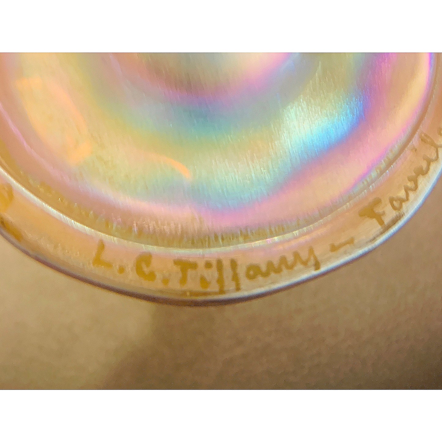 Macklowe Gallery Tiffany Studios New York Flower Form Favrile Glass Vase