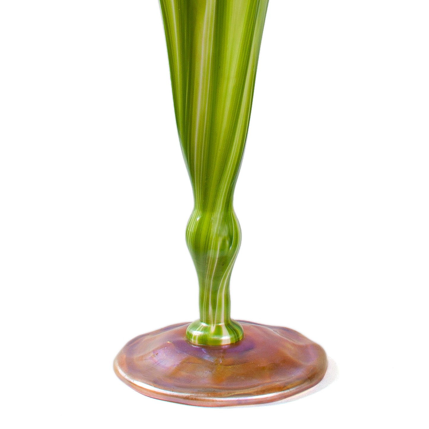 Macklowe Gallery Tiffany Studios New York Flower Form Favrile Glass Vase