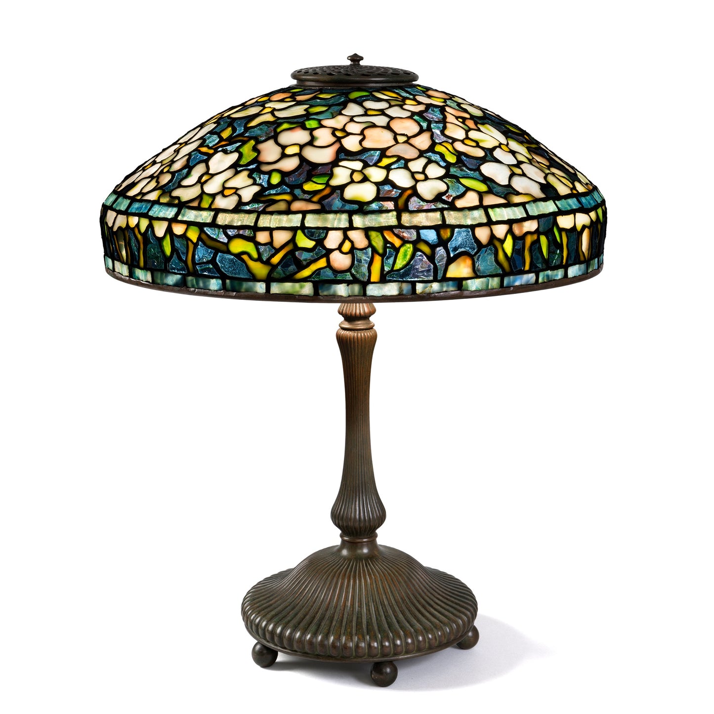 Macklowe Gallery Tiffany Studios New York "Dogwood" Table Lamp