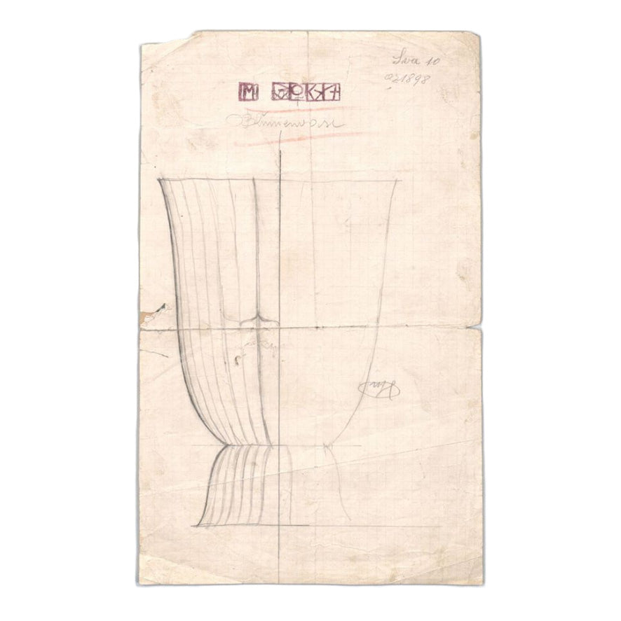 Macklowe Gallery Josef Hoffmann Brass Chalice