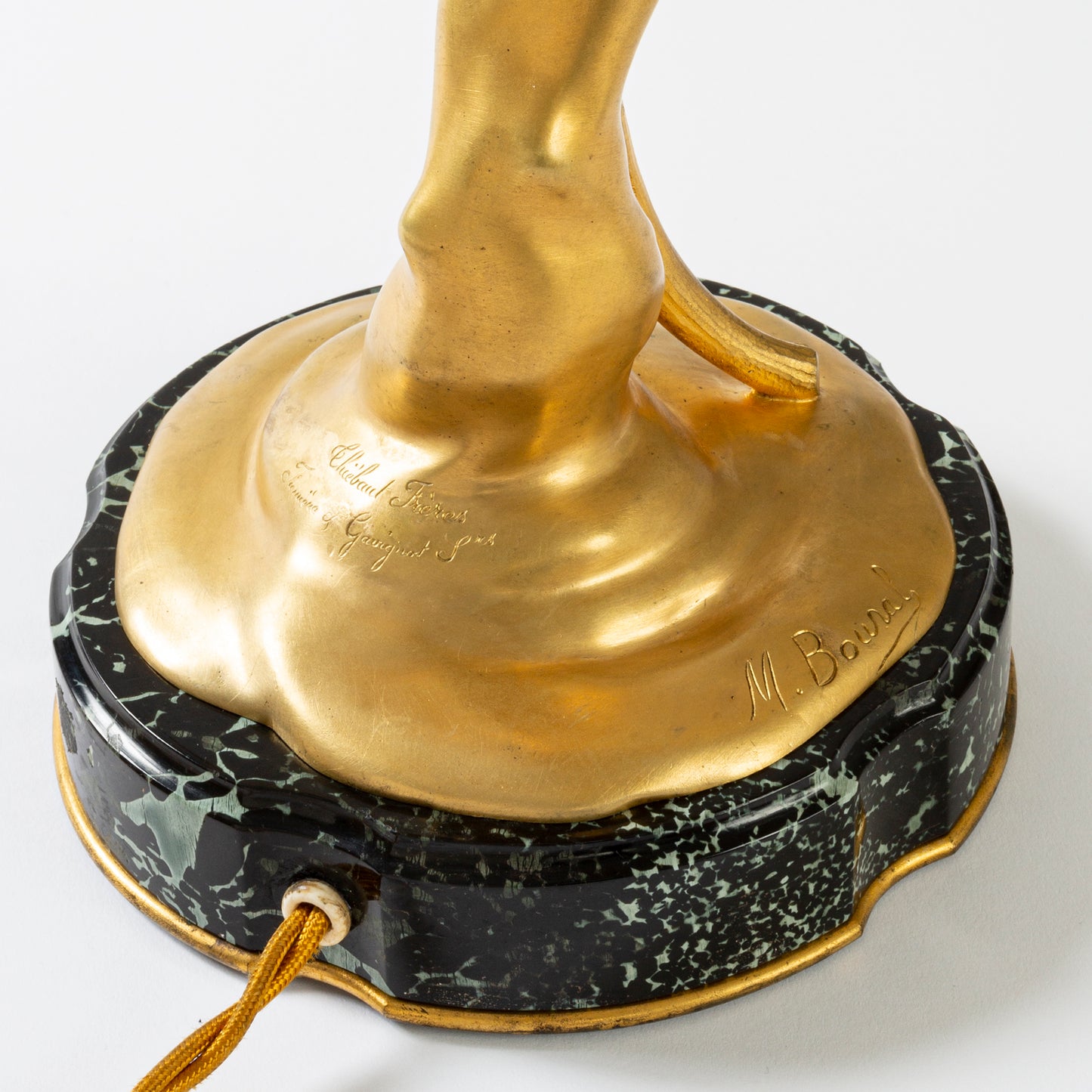 Macklowe Gallery Maurice Bouval Pair of Gilt Bronze