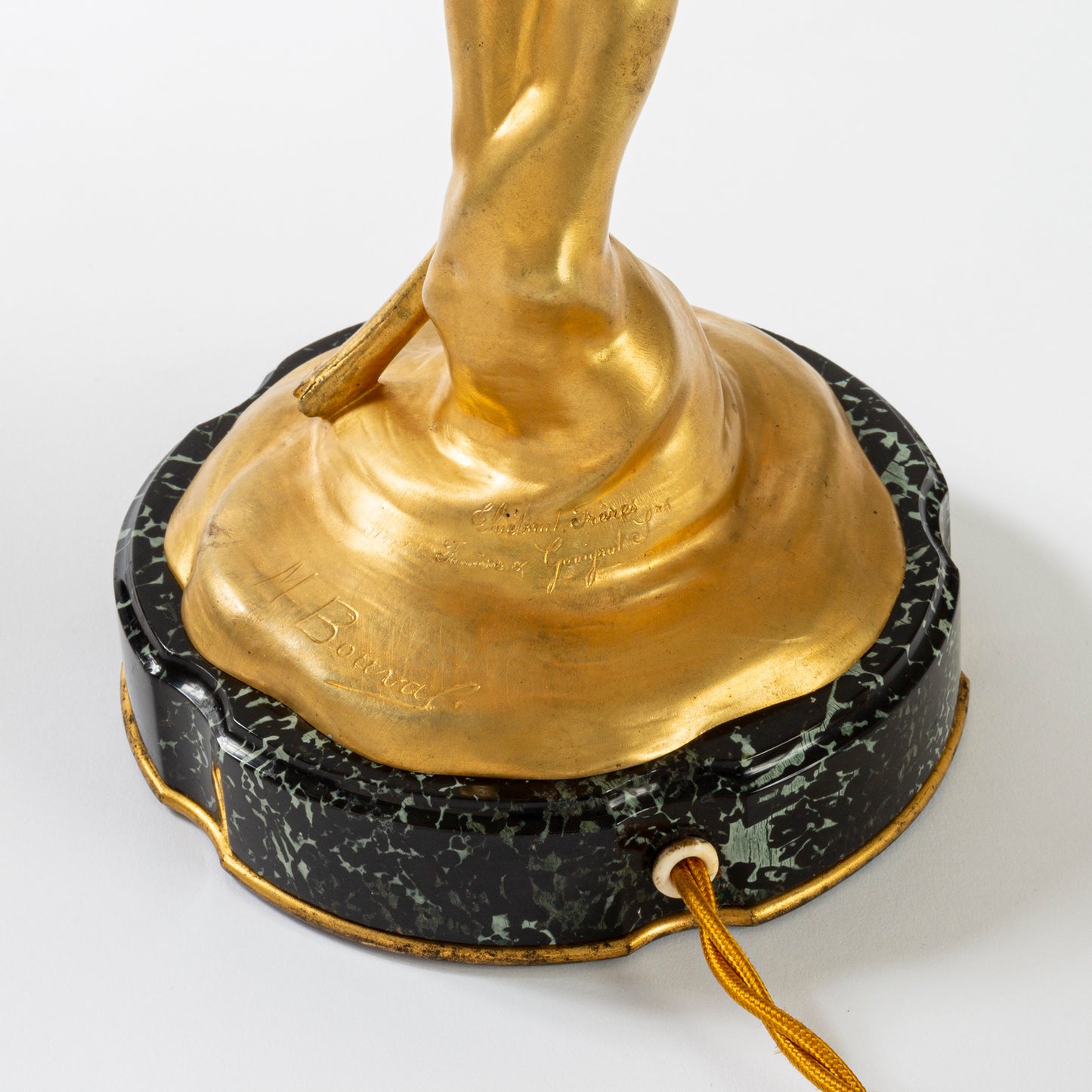 Macklowe Gallery Maurice Bouval Pair of Gilt Bronze