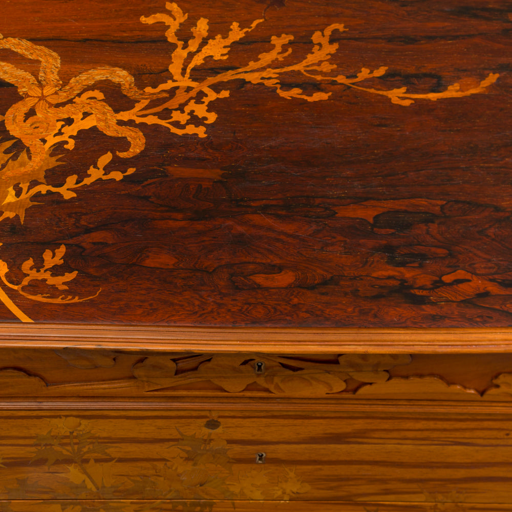 The Craftsmanship Of Émile Gallé: “Chardons des Sables” Chest of Drawers