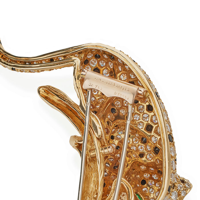 Macklowe Gallery Van Cleef & Arpels Paris Diamond Panther Brooch