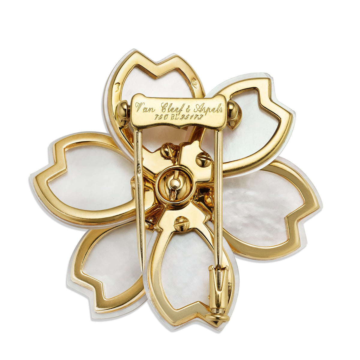 Macklowe Gallery Van Cleef & Arpels Paris "Rose de Noël" Brooch
