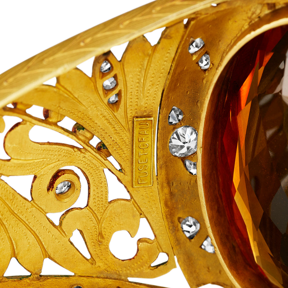 
                      
                        Macklowe Gallery Fuset y Grau Art Nouveau Bracelet
                      
                    