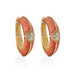 Macklowe Gallery Van Cleef & Arpels Coral Hoop Earrings