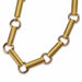 Macklowe Gallery English 15K Bi-color Rose and Yellow Gold Necklace