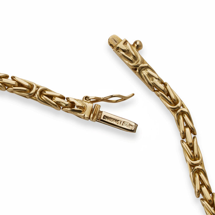 Macklowe Gallery Chaumet Paris 18K Gold Long Chain Necklace