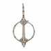 Macklowe Gallery Edwardian Platinum and Diamond Lorgnette Pendant