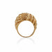 Macklowe Gallery French Retro 18K Gold Bombé Ring