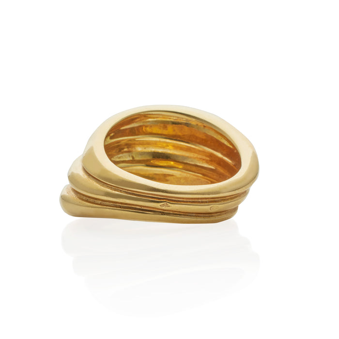 Macklowe Gallery 1970s Chaumet Paris 18K Gold Ring