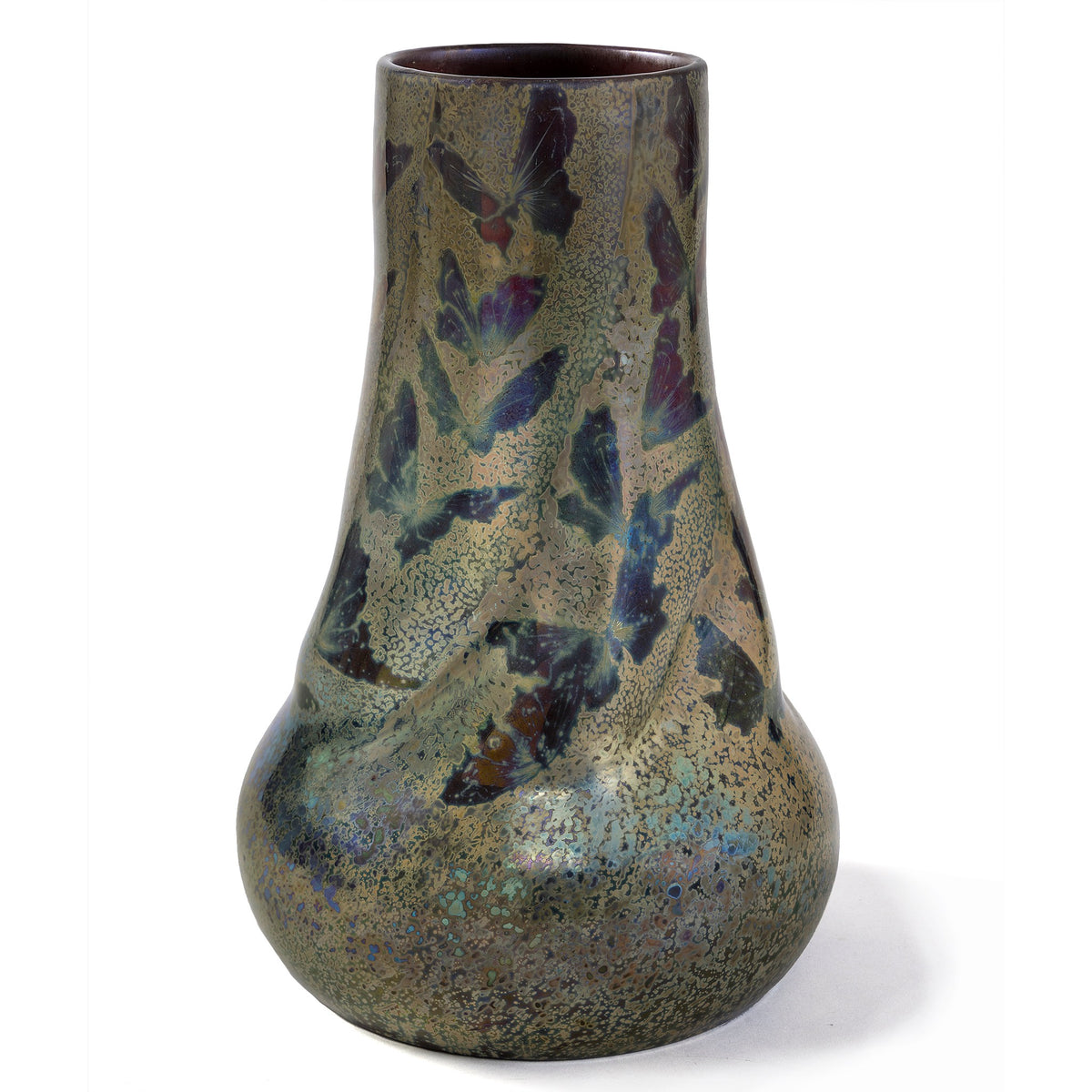 Macklowe Gallery Lucien Levy-Dhurmer 'Papillon' Vase