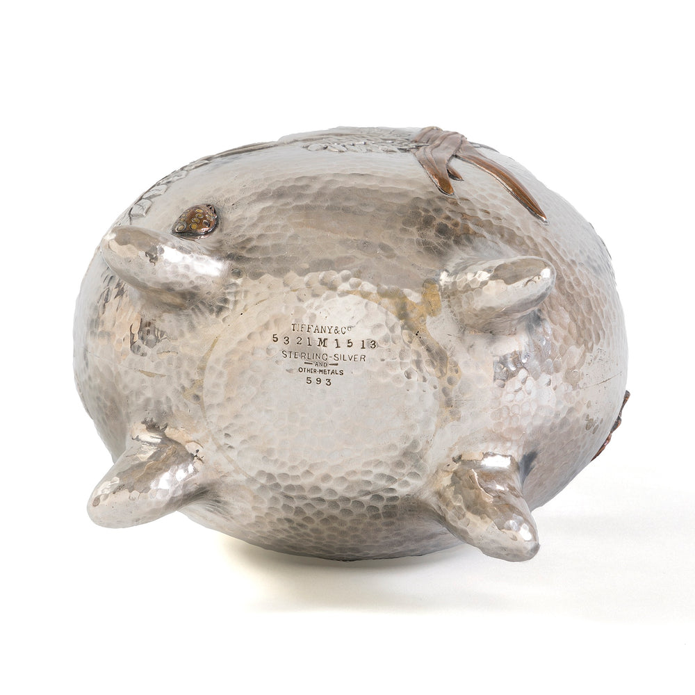 
                      
                        Macklowe Gallery Tiffany & Co. and Edward Chandler Moore "Dragonfly" Silver Vase
                      
                    