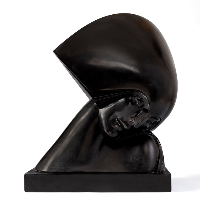 Macklowe Gallery Boris Lovet-Lorski "Head of Salome" Marble Sculpture