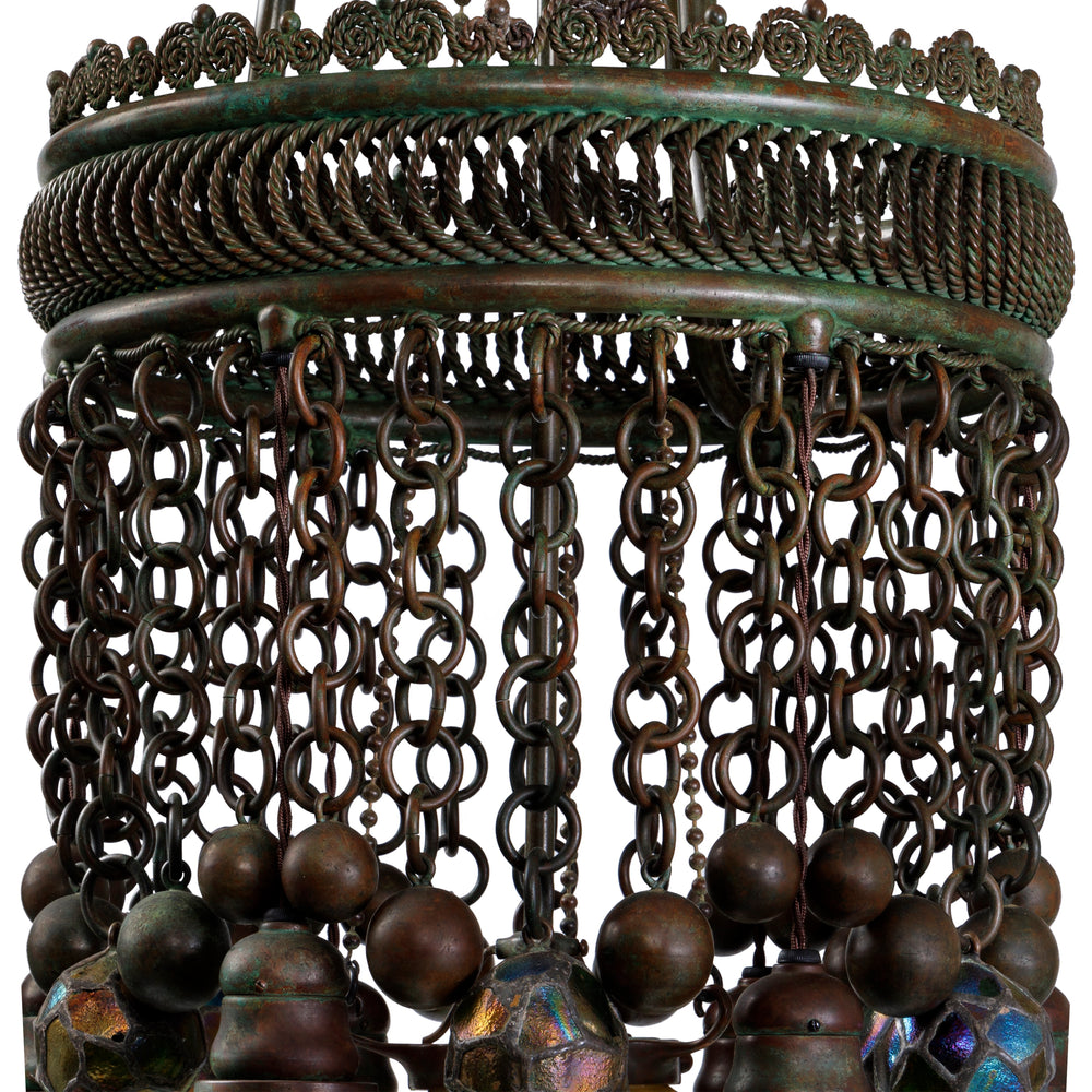 
                      
                        Macklowe Gallery Tiffany Studios New York "Moorish" Chandelier
                      
                    