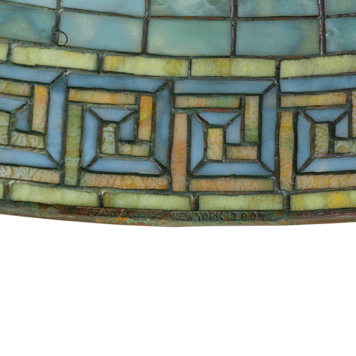 Macklowe Gallery Tiffany Studios New York "Greek Key" Floor Lamp