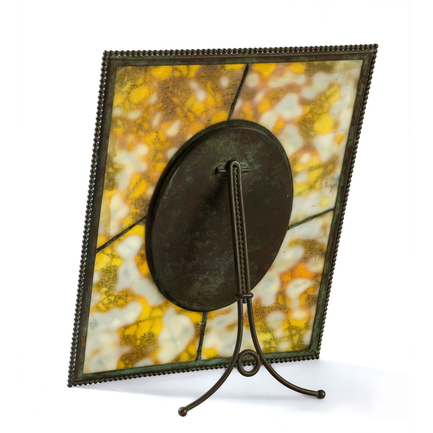Macklowe Gallery Tiffany Studios New York "Grapevine" Bronze Photo Frame
