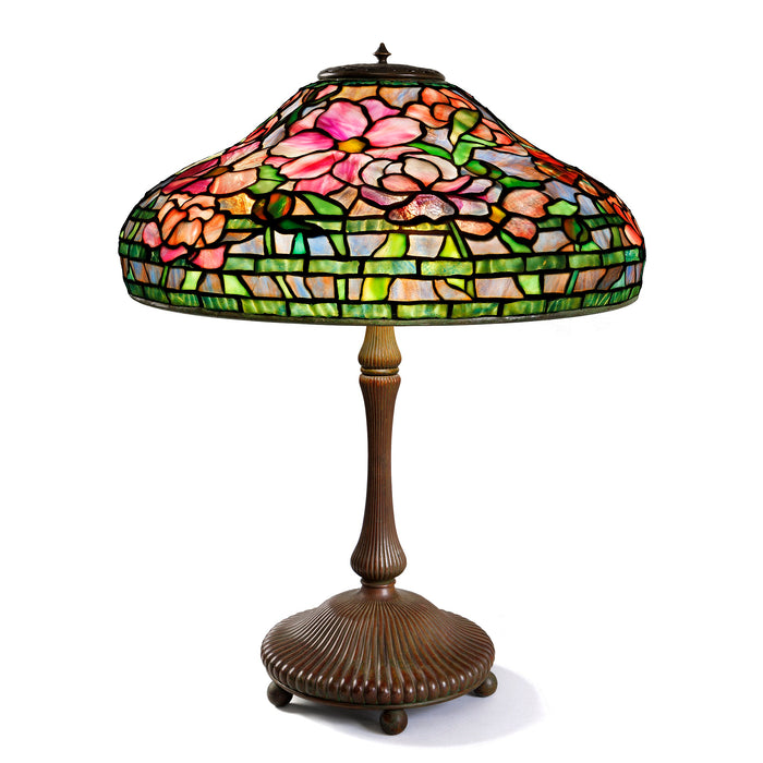 Macklowe Gallery Tiffany Studios New York "Peony" Table Lamp