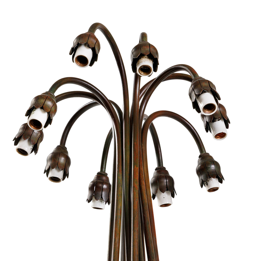 
                      
                        Macklowe Gallery Tiffany Studios New York "Ten Light Lily" Table Lamp
                      
                    