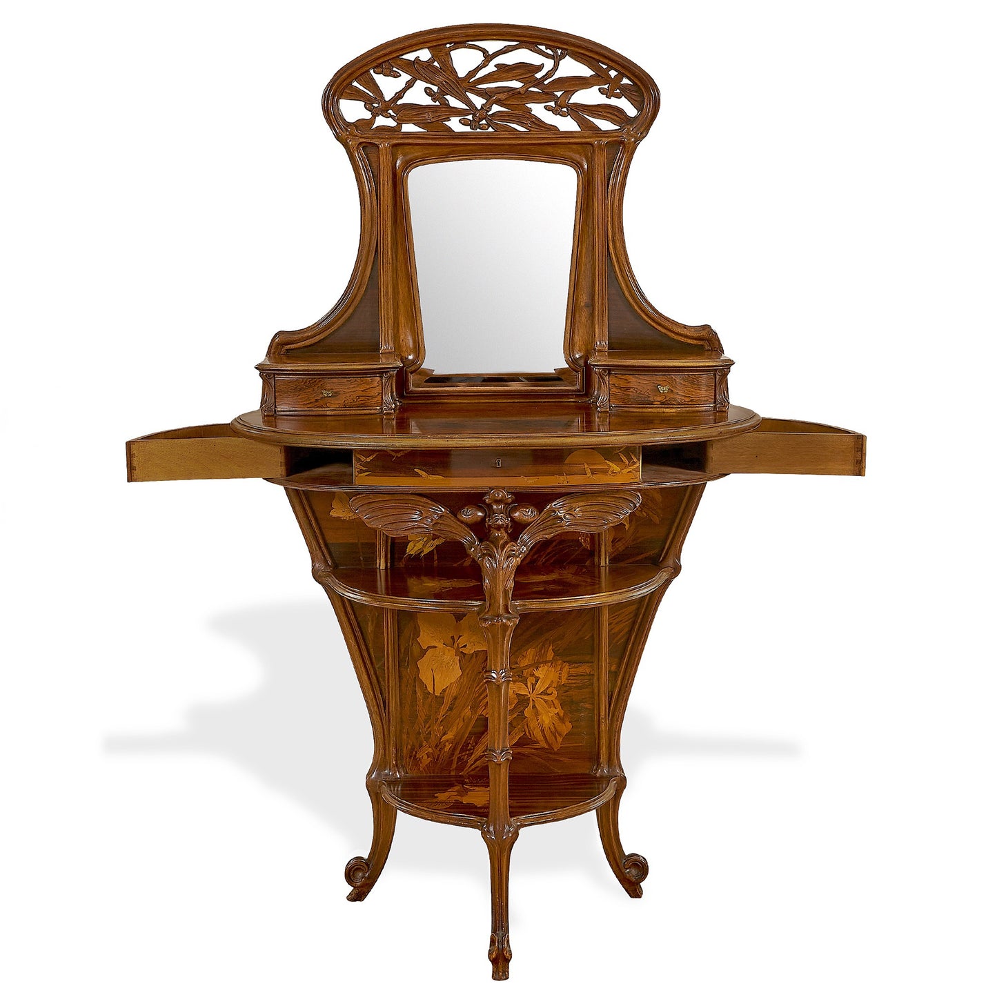 Macklowe Gallery Émile Gallé “Libellules” Dressing Table