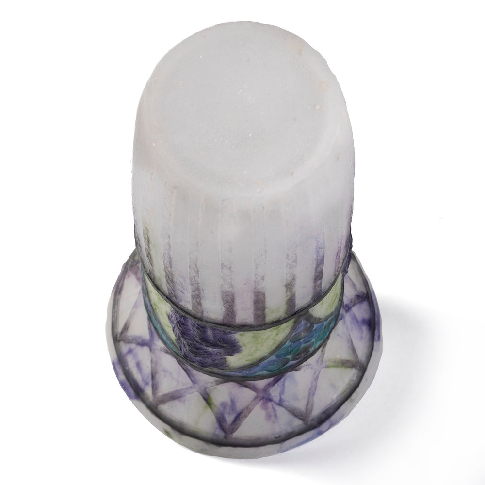 
                      
                        Macklowe Gallery Gabriel Argy-Rousseau "Singes" Pate de Verre Vase
                      
                    