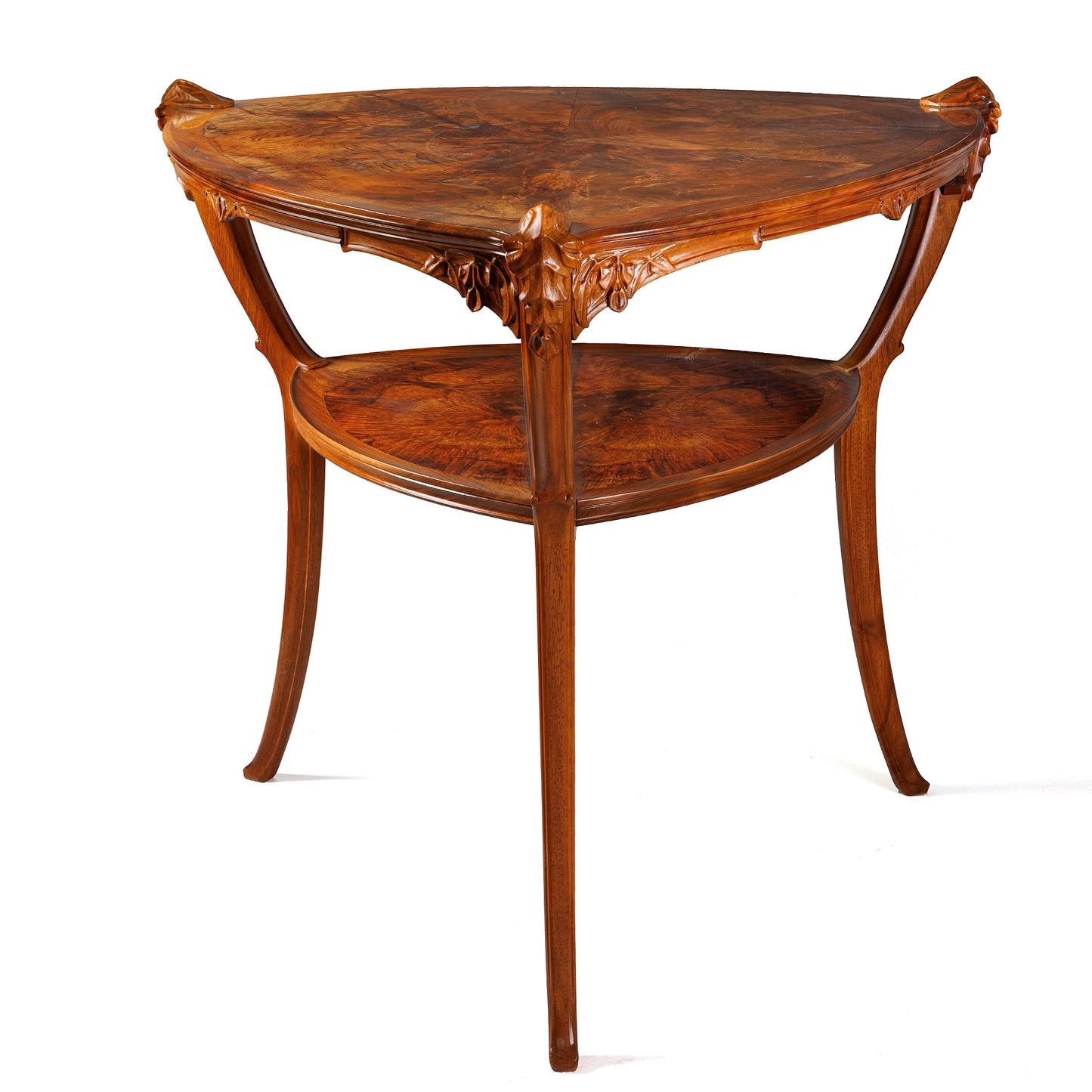 Macklowe Gallery Lucien Lévy-Dhurmer "Sceau de Salomon" Two-tier Expandable Card Table