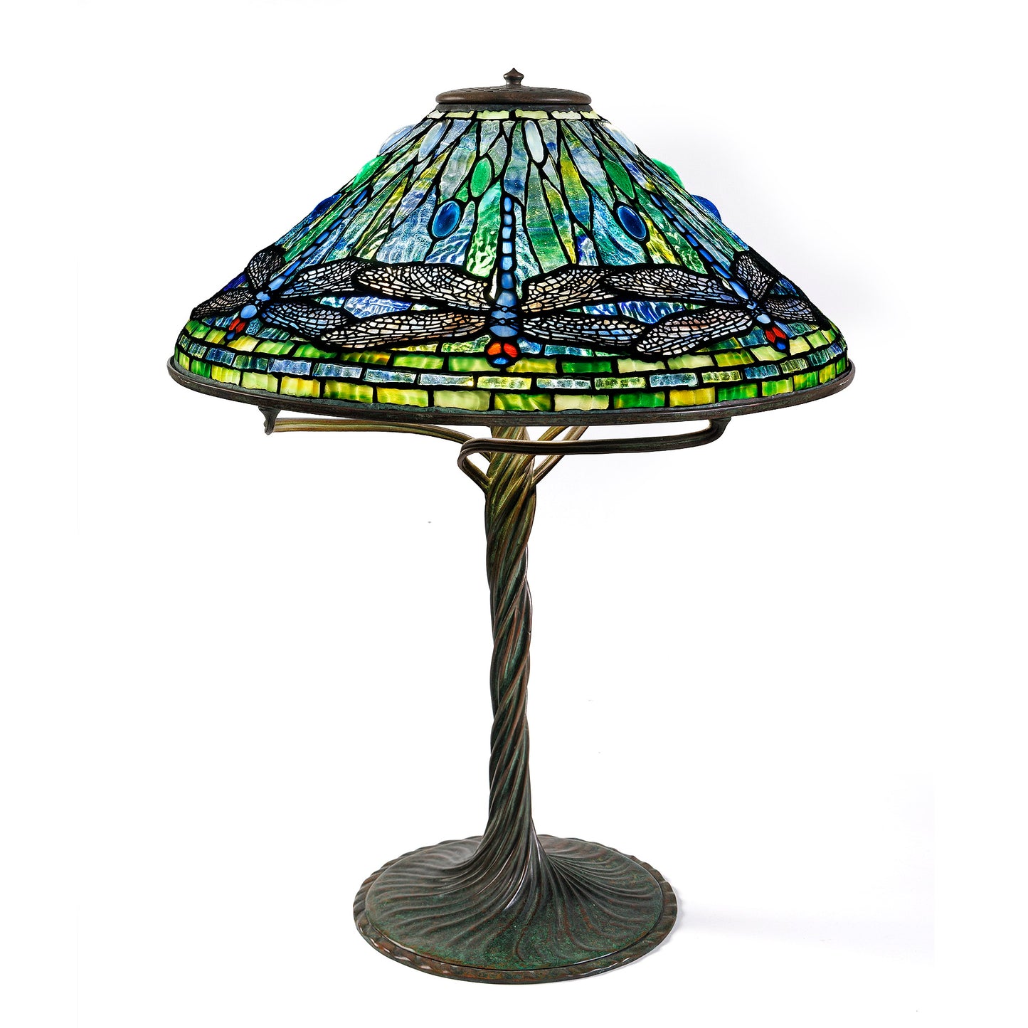 Macklowe Gallery Tiffany Studios New York "Dragonfly" Table Lamp