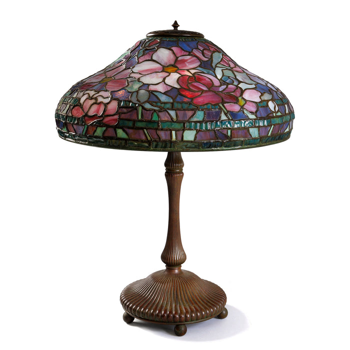 Macklowe Gallery Tiffany Studios New York "Peony" Table Lamp