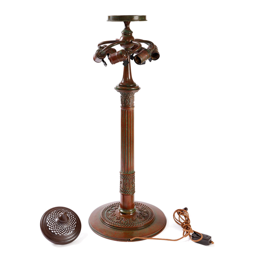 
                      
                        Macklowe Gallery Tiffany Studios New York "Belted Turtleback" Table Lamp
                      
                    