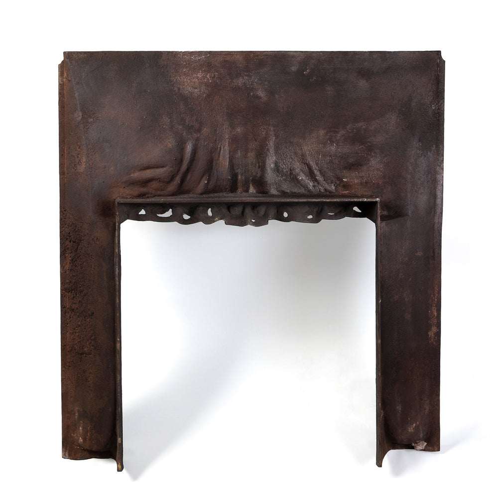 
                      
                        Macklowe Gallery Hector Guimard Patinated Cast Iron and Copper Fireplace Surround
                      
                    