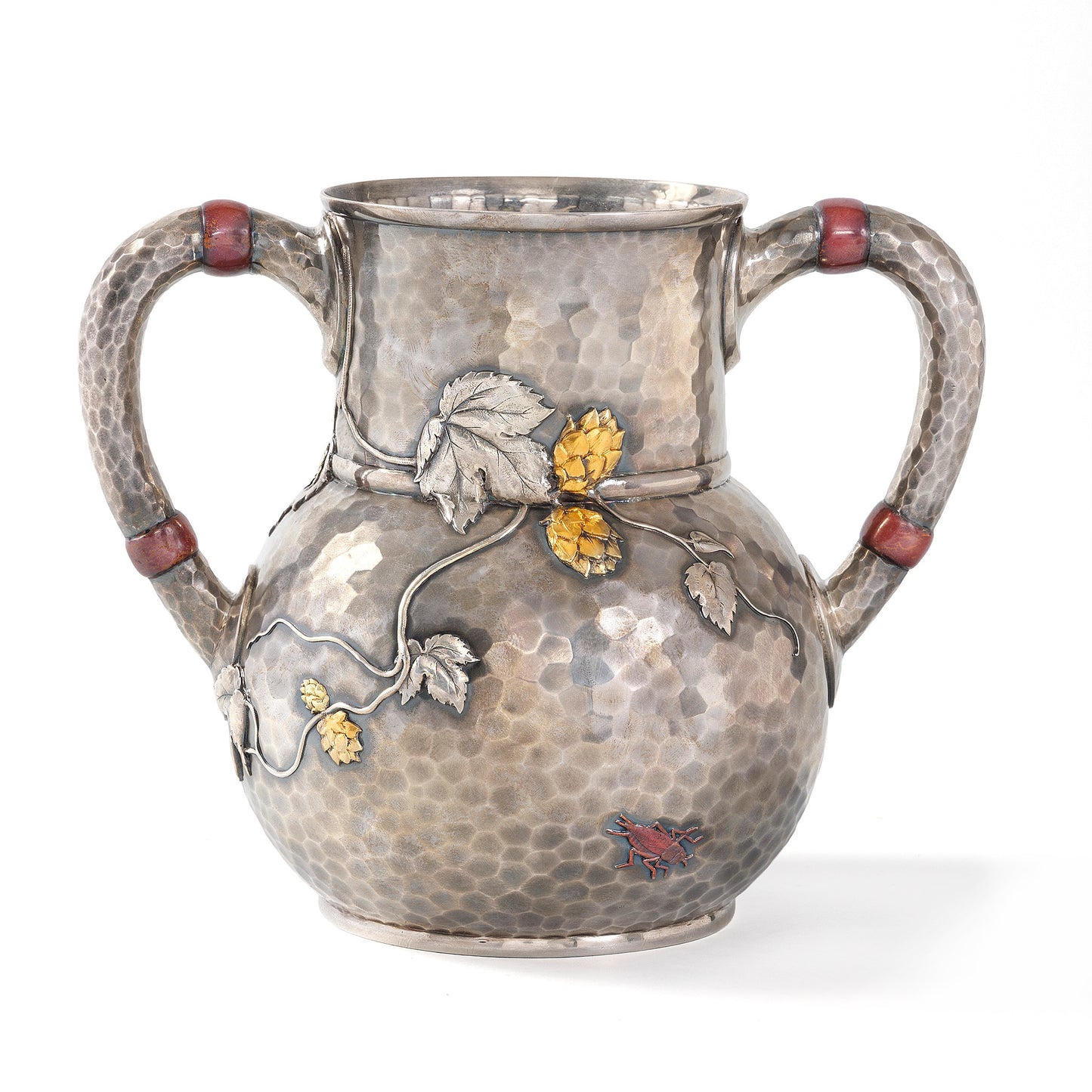Macklowe Gallery Tiffany & Co. and Edward C. Moore "Hops" Silver Loving Cup