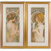 Macklowe Gallery Alphonse Mucha "La Plume et La Primevere" Lithograph