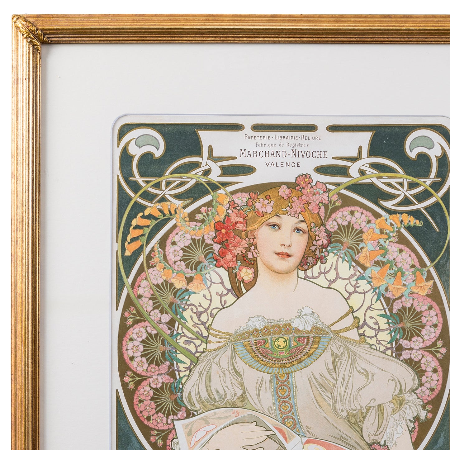 Macklowe Gallery Alphonse Mucha "Reverie" Lithograph